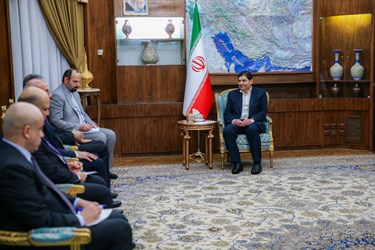 دیدار وزیر نفت عراق با محمد مخبر معاون اول
