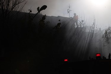 آتش سوزی در «خیابان امیرکبیر تهران»