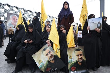 آغاز آئین تشییع شهید «سردار سید رضی موسوی»