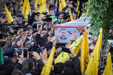 آغاز آئین تشییع شهید «سردار سید رضی موسوی»