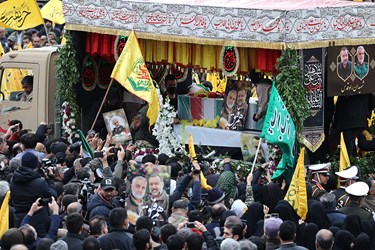 آغاز آئین تشییع شهید «سردار سید رضی موسوی»