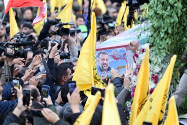 آغاز آئین تشییع شهید «سردار سید رضی موسوی»