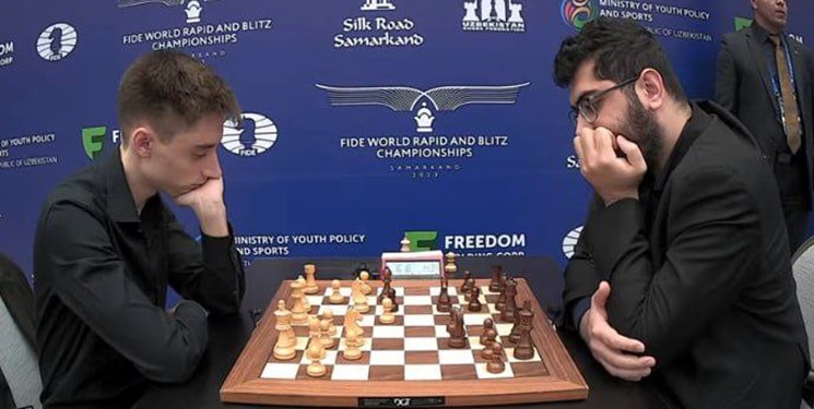 درخشش ایدنی در روز دوم مسابقات شطرنج سریع جهان