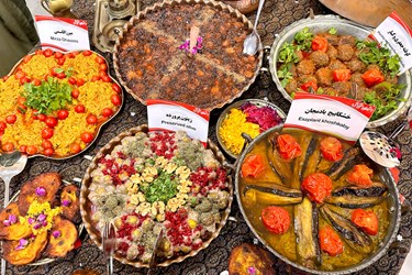 جشنواره گیله خوراک با غذاهای محلی در رشت