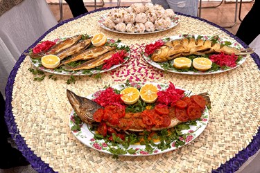 جشنواره گیله خوراک با غذاهای محلی در رشت