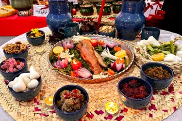 جشنواره گیله خوراک با غذاهای محلی در رشت