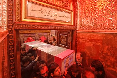 آئین تشییع و تدفین شهید «سردار سیدرضی موسوی»«علی عسکری باشگاه خبرنگاران توانا»