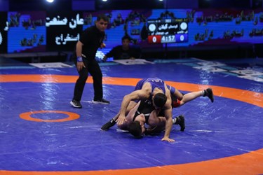 رقابت های کشتی فرنگی قهرمانی  کشور در قم