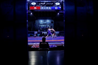 رقابت های کشتی فرنگی قهرمانی  کشور در قم