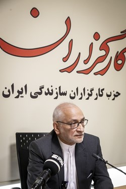 نشست خبری سیدحسین مرعشی دبیرکل حزب کارگزاران