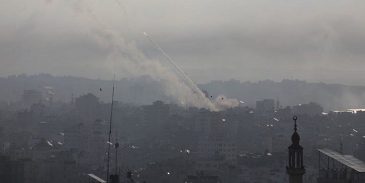شلیک 20 راکت توسط حماس به مناطق جنوبی و مرکزی اراضی اشغالی