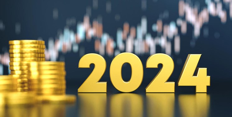 درخشش 11 دلاری طلا با ورود به سال 2024