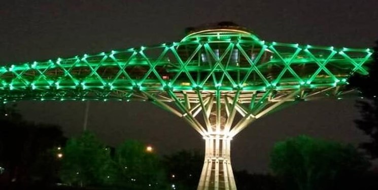 پل طبیعت امشب سبز می‌شود