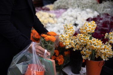 حال و هوای  مردم دربازار گل محلاتی درآستانه  روز مادر،سه شنبه 12 دی 1402