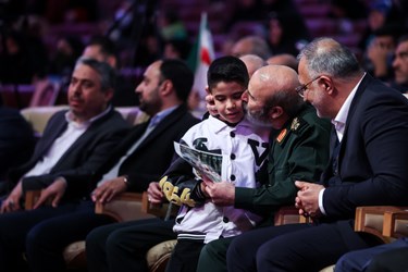 سردار محمدرضا فلاح‌زاده  جانشین فرمانده نیروی قدس سپاه در سومین همایش یاران سلیمانی