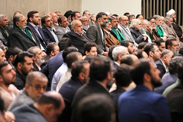 دیدار مداحان اهل‌بیت با رهبر انقلاب