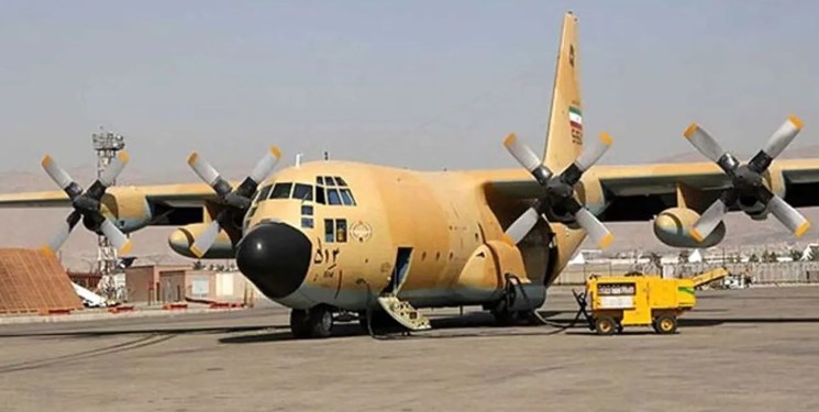 اعزام هواپیمای C-130 ارتش برای ارائه خدمات به مصدومین حادثه تروریستی کرمان