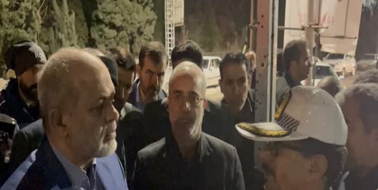 بازدید وزیر کشور از محل وقوع حادثه تروریستی در کرمان