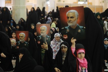 تجمع مردم قم در محکومیت حمله تروریستی کرمان