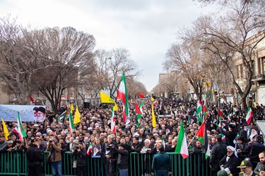 راهپیمایی محکومیت حمله تروریستی کرمان  /آذربایجان شرقی