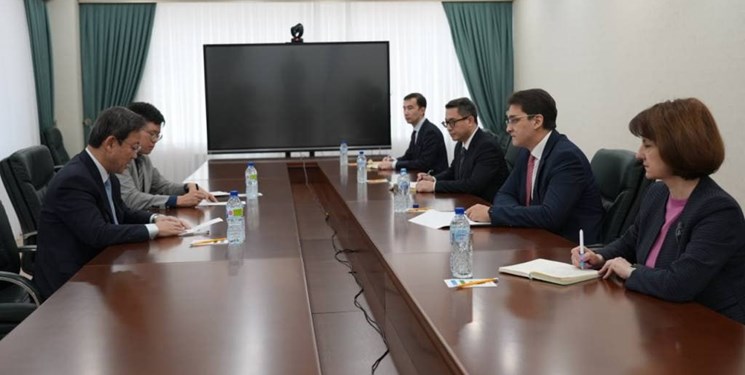 دیدار سفرای ژاپن و چین با معاون وزیر امور خارجه ازبکستان