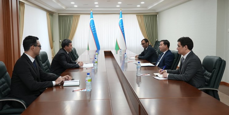 دیدار سفیر ترکمنستان با معاون وزیر خارجه ازبکستان با موضوع توسعه روابط