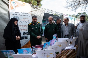 سردار سید قاسم قریشی جانشین رئیس سازمان بسیج در اختتامیه جشنواره ملی جهادگران طلاب بسیجی