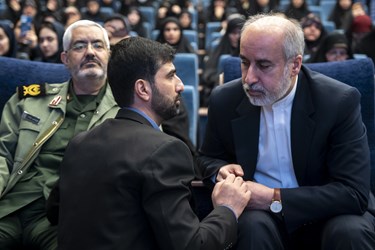 حضور ناصر کنعانی سخنگوی وزارت امور خارجه در نشست رسانه ای علیه تروریسم