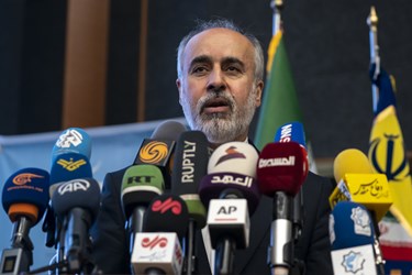سخنرانی ناصر کنعانی سخنگوی وزارت امور خارجه نشست رسانه ای علیه تروریسم