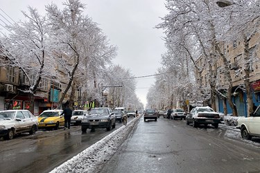 برف در «خوی»