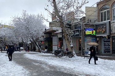 برف در «خوی»