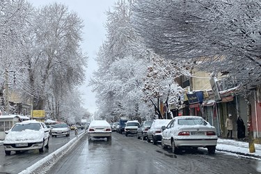 برف در «خوی»