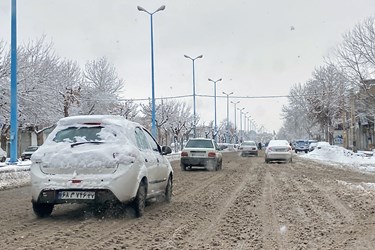 برف در «خوی»