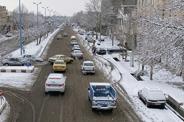 برف در «خوی»