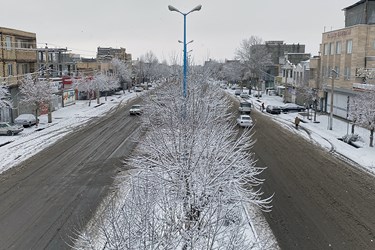برف در «خوی»