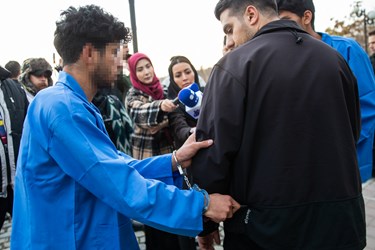 بازسازی صحنه زورگیری بوستان نهج البلاغه