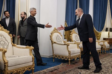 دیدار وزیر خارجه هند با دبیر شورای عالی امنیت ملی