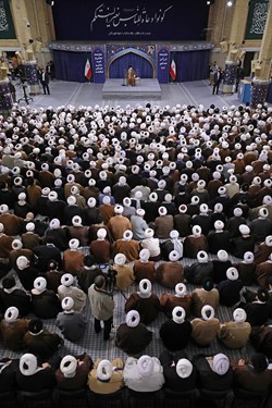 دیدار ائمه جمعه کشور با رهبر انقلاب