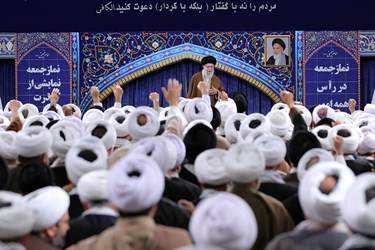 دیدار ائمه جمعه کشور با رهبر انقلاب