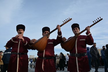 «جشنواره آدم برفی» در اردبیل