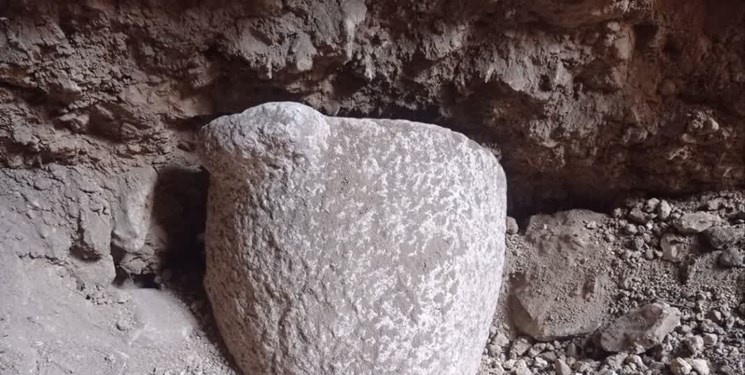 گلدان سنگی دوره ساسانی در یاسوج کشف شد