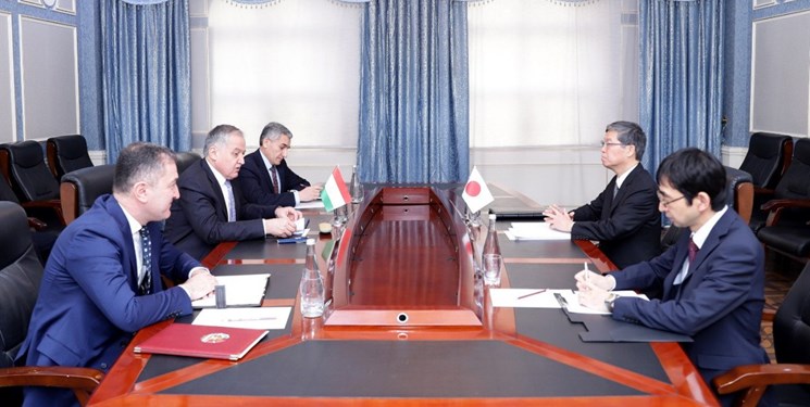 تأکید مقامات تاجیکستان و ژاپن بر تقویت همکاری‌ها در چارچوب «آسیای مرکزی + ژاپن»