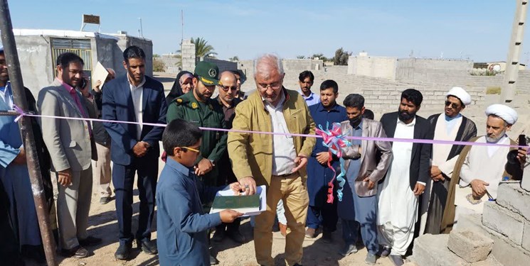 افتتاح 2 پروژه عمرانی و کلنگ‌زنی ساخت مسجد در روستاهای بخش رحمت‌آباد