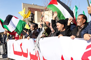 راهپیمایی زنجانی‌ها در جمعه‌های خشم علیه رژیم صهیونیستی