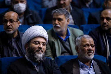 حجت الاسلام محمد قمی رئیس سازمان تبلیغات اسلامی در یادواره شهدا مداح تهران