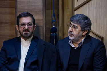 محمدرضا و مرتضی طاهری در یادواره شهدا مداح تهران