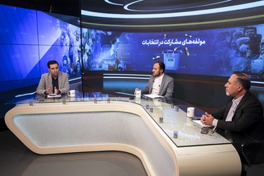 مناظره انتخاباتی سعید آجرلو مدیرمسئولی روزنامه صبح نو و حسین نورانی نژاد، سخنگوی حزب اتحاد ملت ایران