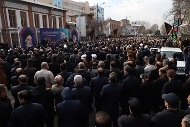 بدرقه با شکوه سردار عاشورایی در ارومیه