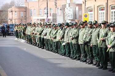 بدرقه با شکوه سردار عاشورایی در ارومیه