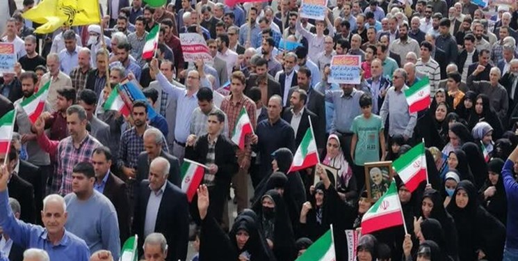 راهپیمایی مردم ایلام در حمایت از مردم غزه با عنوان «جمعه خشم» برگزار می‌شود
